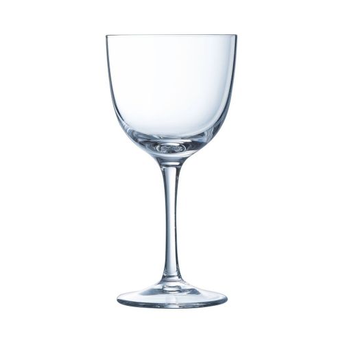 6 Verres À Pied À Cocktail En Verre 15 Cl