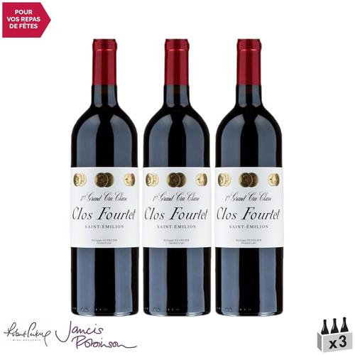 Clos Fourtet Saint-Emilion Grand Cru Rouge 2016 X3