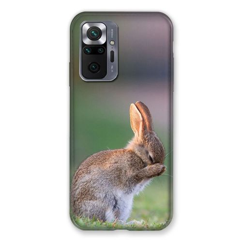 Coque Pour Xiaomi Redmi Note 10 Pro 5g Lapin Marron