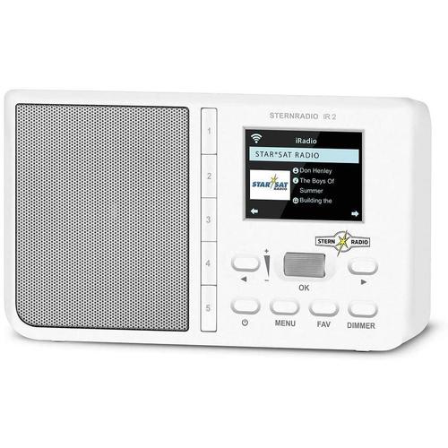 TechniSat SternRadio IR 2 Radio Internet compacte Blanc