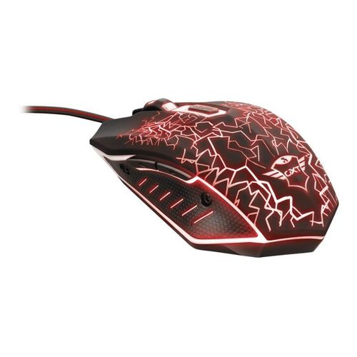Trust GXT 105 Gaming - Souris - droitiers et gauchers - 6 boutons - filaire - USB