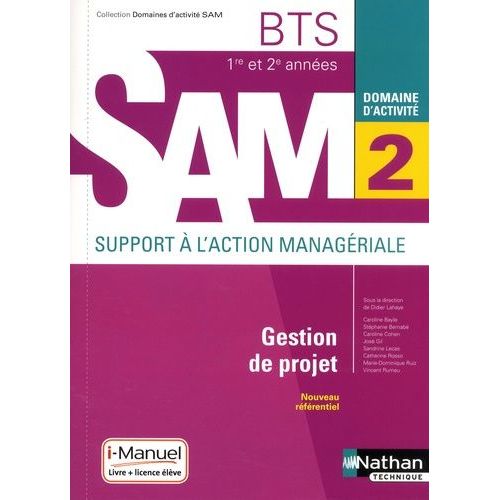 Gestion De Projet Bts Sam 1re Et 2e Années