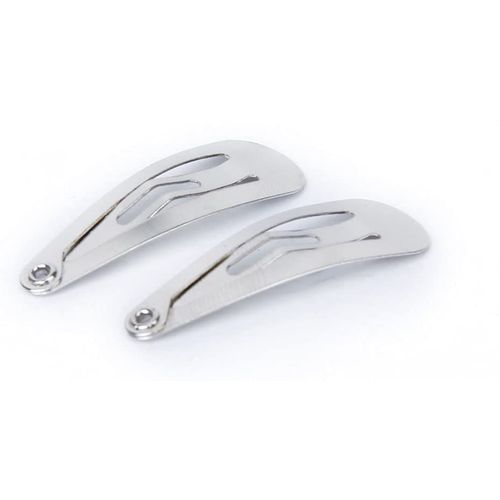 Lot De 50 Pince À Cheveux, Barrettes À Cheveux, Épingles À Cheveux En Métal 5 Cm Pour Femmes Filles Bébé - Argenté