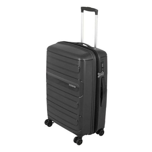 Valise rigide extensible Sunside 4R 68 cm - Noir