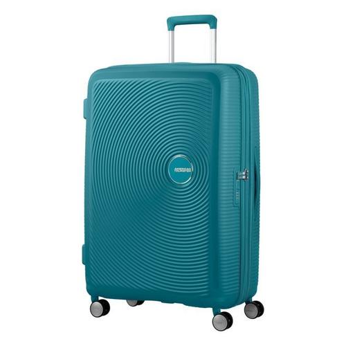 Valise rigide extensible Soundbox 4R 77 cm - Bleu vert