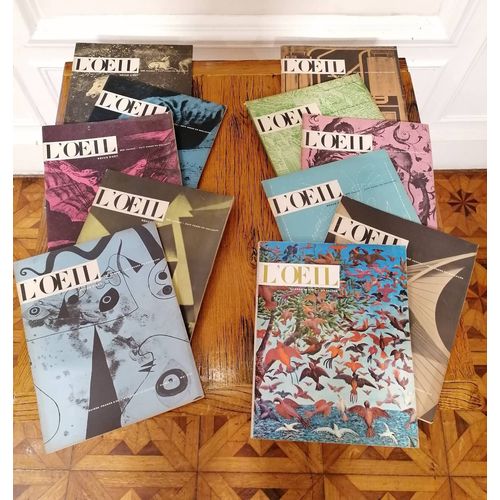 L'oeil Revue D'art Année 1956