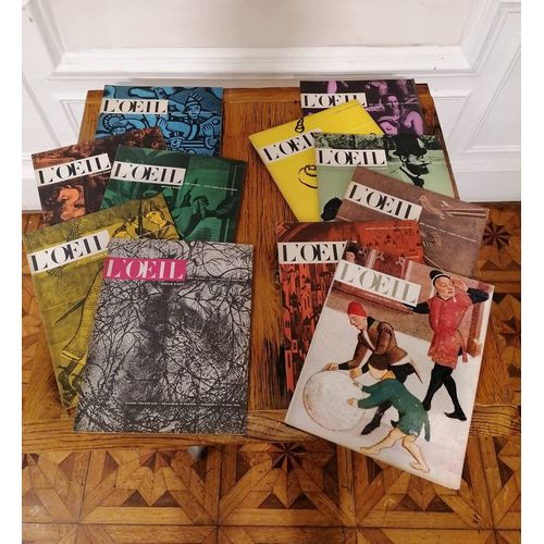 L'oeil Revue D'art Année 1955