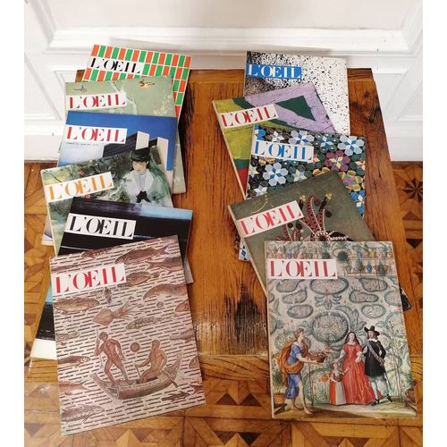 L'oeil Revue D'art Année 1961