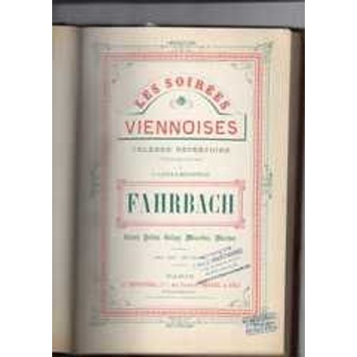 Partition Les Soirées Viennoises