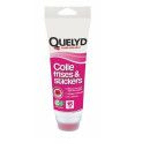 Colle décoration et retouche papiers peints sur tous supports tube 200GR QUELYD