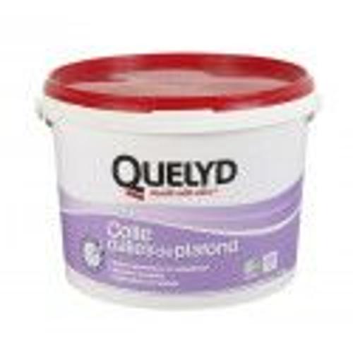 Colle mastic dalle de plafond décorative polystyrène 7KG QUELYD