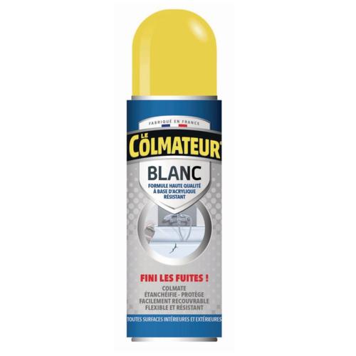 DHAZE LE COLMATEUR " BLANC " 3800420403217 COLMATE FUITE ETANCHEITE AEROSOL 250ML CARRELAGE SANITAIRE BAIN CUISINE SPRAY BRICOLAGE RENOVATION REPARER PRO COMASOUND KARTEL CSK ONLINE