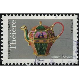France 2018 Oblitéré Rond Used Théière France Sèvres Y&t 1623 Su
