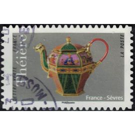 France 2018 Oblitéré Rond Used Théière France Sèvres Y&t 1623 Su