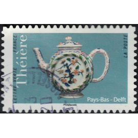France 2018 Oblitéré Rond Used Théière Des Pays Bas Delft Y&t 1621 Su