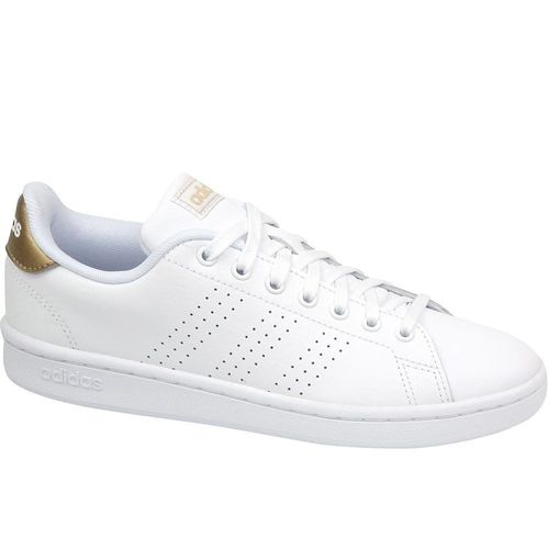 Baskets Basses Adidas Advantage Blanc