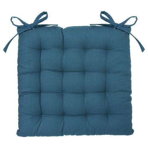 Lot 2x Galette De Chaise - Bleu Canard