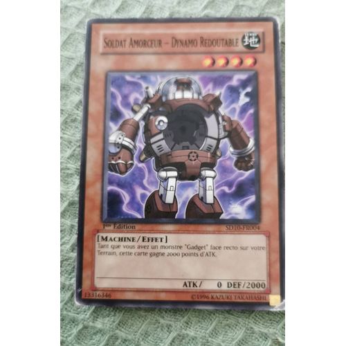 Yu-Gi-Oh! - Boot-Up Soldier - Dread Dynamo (Sd10-En004) - Structure Deck 10: Machine Re-Volt - 1st Edition - Common By Yu-Gi-Oh!