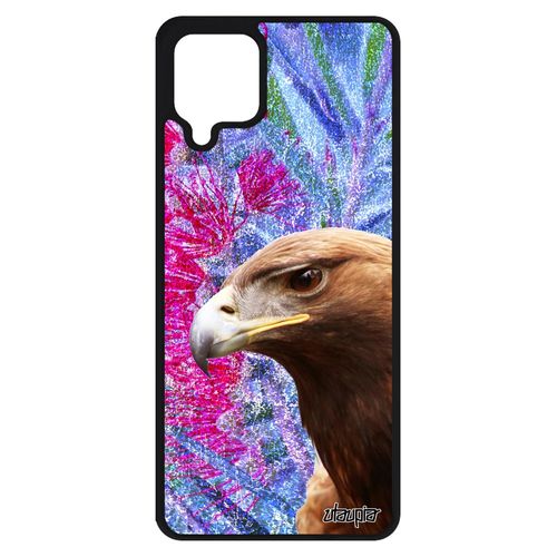Coque Antichoc Pour A12 Silicone Aigle 4g Bleu Design Housse Fleurs Alu Nature Royal Dessin Caoutchouc Animaux Rapace Samsung Galaxy