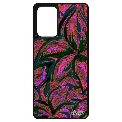 Coque Silicone Samsung Galaxy A72 Fleurs Nature Telephone Peinture Etui Floral Pas Cher De Protection Coloré Bouquet Rose Motif 4g