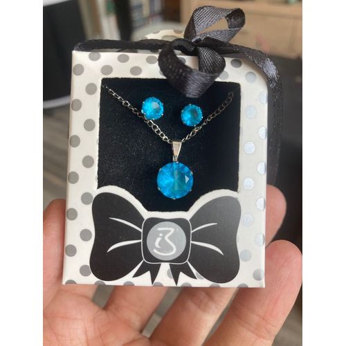 Ensemble Bijoux Bleus
