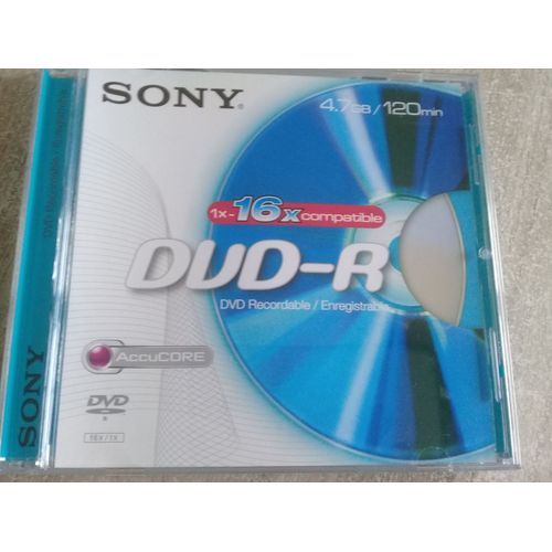 Sony DMR-47A - DVD-R - 4.7 Go 16x - boîtier CD