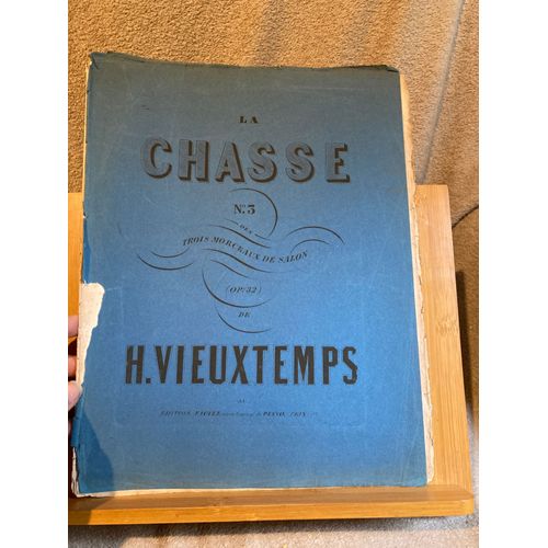 H. Viextemps La Chasse Morceau De Salon Opus 32 N°3 Partition Ed. Brandus