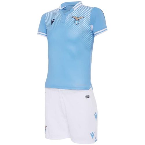 Ensemble Enfant Macron Domicile Ss Lazio Rome Officiel Football