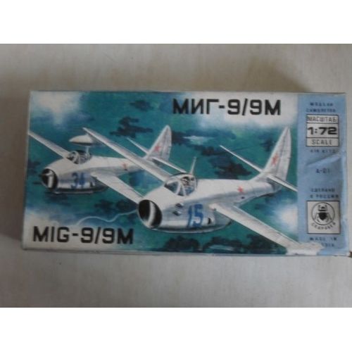Mig-9m Skarabey 1/72-Skarabey