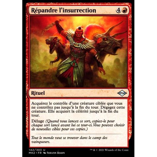 Répandre L'insurrection - Mtg - Horizons Du Modern 2 - U - 142/303