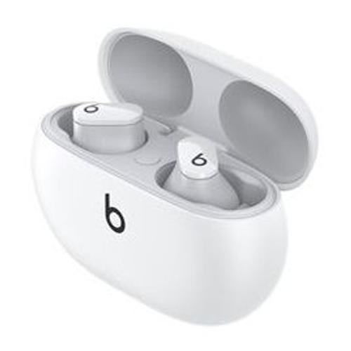 Beats Studio Buds - Écouteurs sans fil avec micro - intra-auriculaire - Bluetooth - Suppresseur de bruit actif - blanc