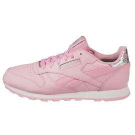 Baskets Basses Reebok Classic Leather Pastel Rose
