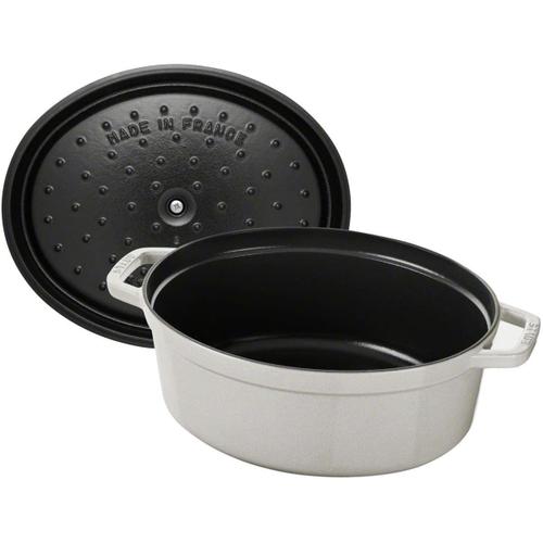 Staub Cocotte Oval Blanc Truffle 31cm