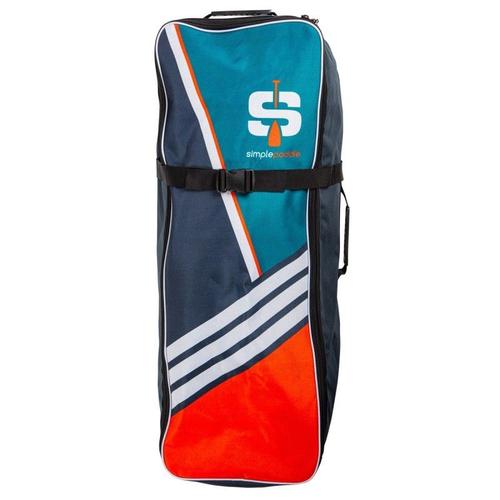 Sac De Transport Simple Paddle Pour Stand Up Paddle 90 2 X26 Cm Universel Bleu Blanc Orange