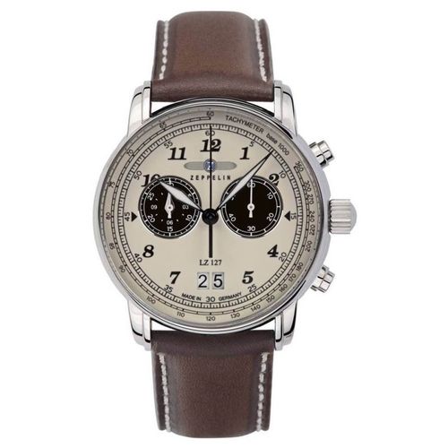 Montre Zeppelin Quartz - Beige - 40 Mm - 8684-5