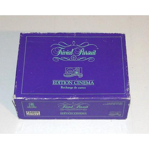 Trivial Pursuit - Edition Cinema - Recharge 400 cartes - Parker 1992