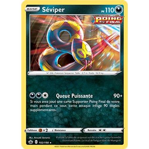 Seviper - 102/198 - Règne De Glace