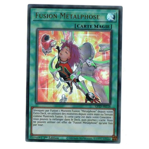 Yugioh! Gftp-Fr118 Fusion Métalphose