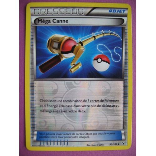 Carte Pokémon - Méga Canne - 95/101 - Nobles Victoires - 2012 - M2