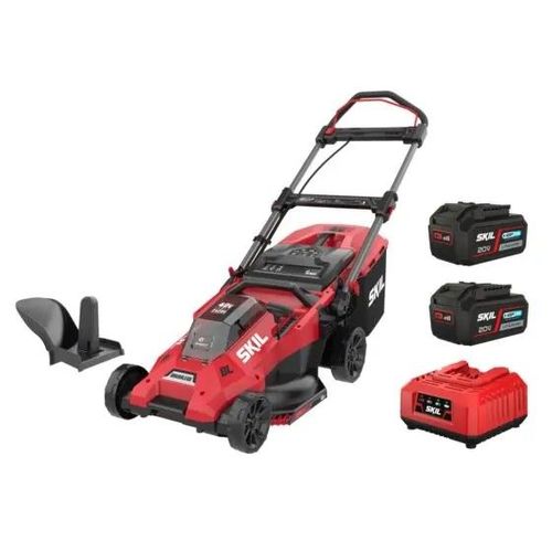 Skil 0140 BA Tondeuse à gazon « Brushless » sans fil avec grande largeur de coupe
