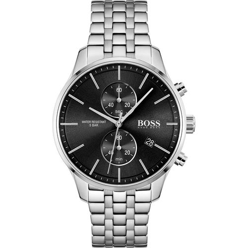 Hugo Boss Montre Argent Chronographe Hommes Associate 1513869
