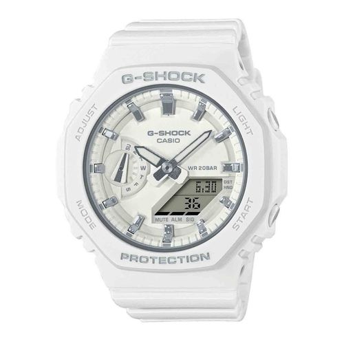 Casio Montre Blanc Analogique - Digital Femmes G-Shock Gma-S2100-7aer