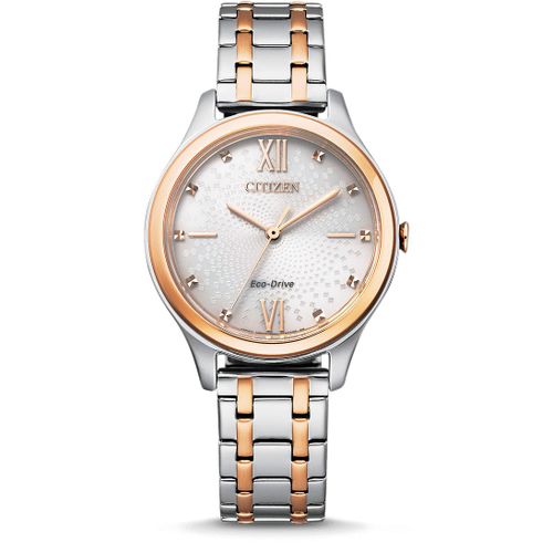 Citizen Montre Multicolore Analogique Femmes Em0506-77a