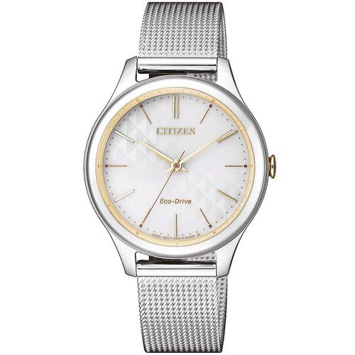 Citizen Montre Argent Analogique Femmes Em0504-81a
