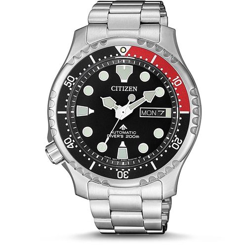 Citizen Montre Argent Analogique Hommes Promaster Marine Ny0085-86ee