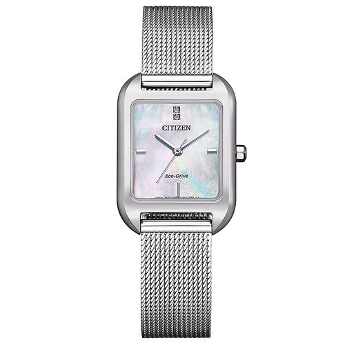 Citizen Montre Argent Analogique Femmes Em0491-81d