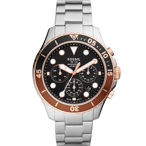 Fossil Montre Argent Chronographe Hommes Fb - 03 Fs5768
