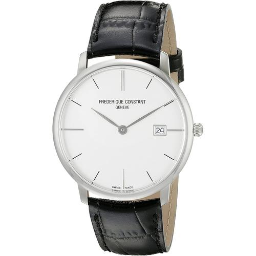 Frédérique Constant Montre Noir Analogique Hommes Slimline Fc-220s5s6