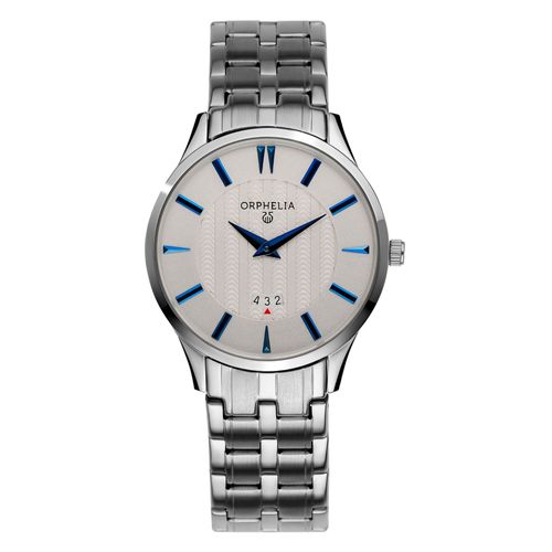 Orphelia Montre Argent Analogique Hommes The Flatline Or62501