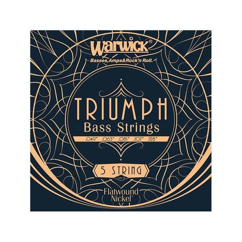 Warwick 44210 - Triumph Bass Low B .049-.128 Jeu Cordes Contrebasse